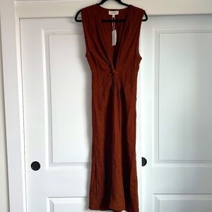 L*Space Brown Swim Coverup
